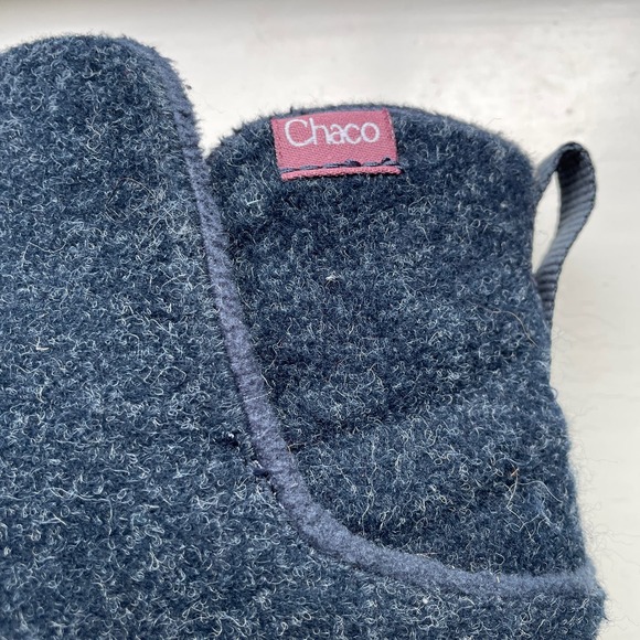 Chaco Revel Womens Sz US 8 EU 39 Felt Gym Sole Pull Slip On Chelsea Boots Blue - Picture 6 of 10